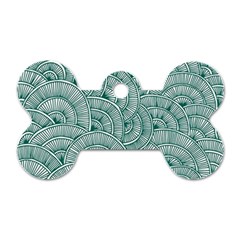 Design Art Wesley Fontes Dog Tag Bone (one Side)