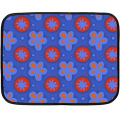 Seamless Tile Repeat Pattern Fleece Blanket (mini)