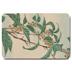 Vintage Watercolour Watercolor Large Doormat 