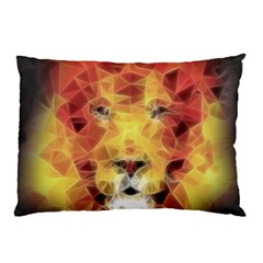Fractal Lion Pillow Case