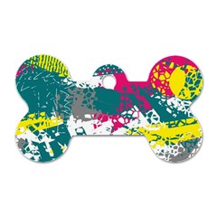 Cracked Shapes                                             Dog Tag Bone (one Side)