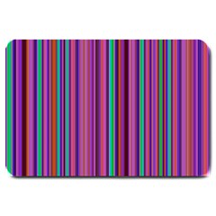 Stripes Wallpaper Texture Large Doormat 