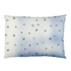 Simple Minimal Shapes Brushes Design Pillow Case