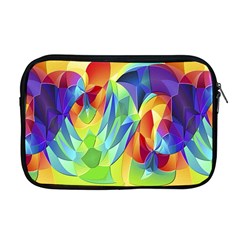 Modern Art Fractal Background Apple Macbook Pro 17  Zipper Case