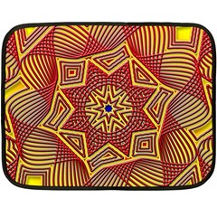 Tile Background Pattern Backgrounds Fleece Blanket (mini)