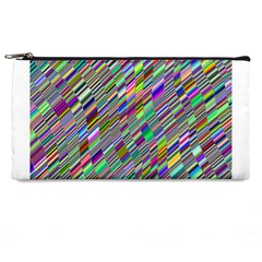 Waves Background Wallpaper Stripes Pencil Cases