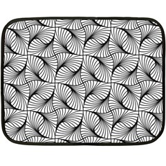 Abstract Seamless Pattern Fleece Blanket (mini)
