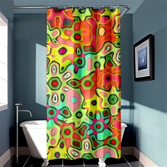 Colorful Shapes          Shower Curtain 36  X 72 