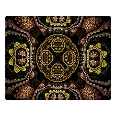 Fractal Fractal Art Texture Double Sided Flano Blanket (large) 