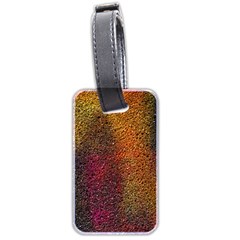 Colors Exploding Paint Spray Luggage Tag (two Sides)
