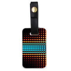 Signal Background Pattern Light Luggage Tag (one Side)