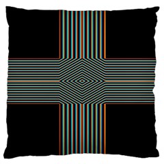 Cross Abstract Standard Flano Cushion Case (two Sides)