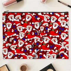 Nicholas Santa Christmas Pattern Cosmetic Bag (xxxl)