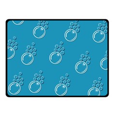 Bubble Group Pattern Abstract Fleece Blanket (small)