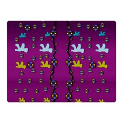 Birds In Freedom And Peace Double Sided Flano Blanket (mini) 
