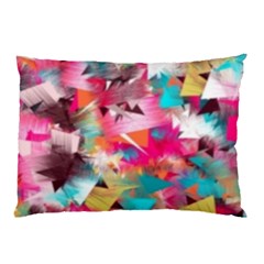 Color Pieces Pillow Case (two Sides)