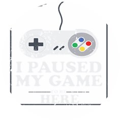 I Had To Pause My Game To Be Here Wooden Bottle Opener (round)