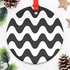 Copacabana  Round Ornament (two Sides)