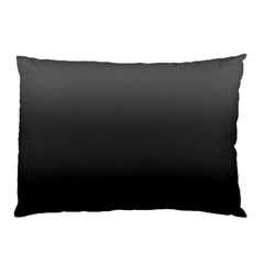 Black Gradient Ombre Color Pillow Case