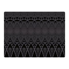 Boho Black Diamonds Double Sided Flano Blanket (mini) 