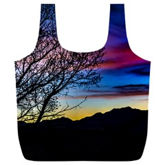 Sunset Landscape Scene, San Juan Province, Argentina003 Full Print Recycle Bag (xxxl)