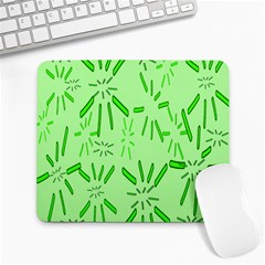 Electric Lime Large Mousepads
