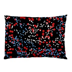 Multicolored Bubbles Motif Abstract Pattern Pillow Case