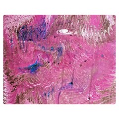 Pink Feathers Double Sided Flano Blanket (medium) 