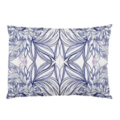 Blue Biro Repeats Iv Pillow Case