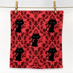 Cat Pattern Face Towel