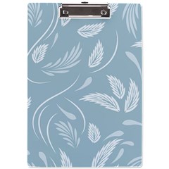 Folk Flowers Pattern Floral Surface Design Seamless Pattern A4 Clipboard