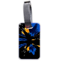 Digital Illusion Luggage Tag (two Sides)