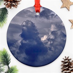 Kingdom Of The Sky Round Ornament (two Sides)