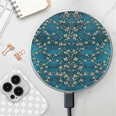Waterlilies In The Calm Lake Of Beauty And Herbs Wireless Charger