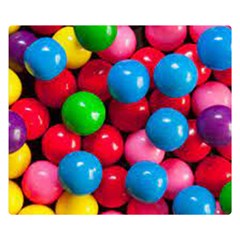 Bubble Gum Double Sided Flano Blanket (small) 