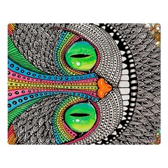 Alice In Wonderland Cat Double Sided Flano Blanket (large) 