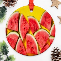 Watermelon Ornament (round)