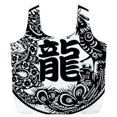 Chinese-dragon Full Print Recycle Bag (xxxl)