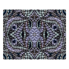 Abstract Kaleido Double Sided Flano Blanket (large) 