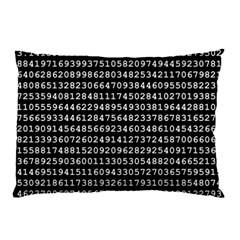 Illustration Pi Circle Diameter Circumference Pillow Case