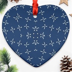 Paper Heart Ornament (two Sides)