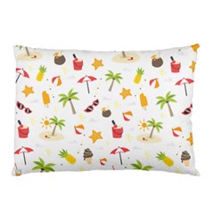 Summer Backgroundnature Beach Pillow Case (two Sides)
