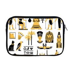 Egypt-symbols-decorative-icons-set Apple Macbook Pro 17  Zipper Case