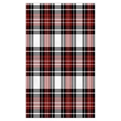 Red Black Plaid Window Curtain (large 96 )