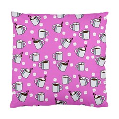 Coffee Chocolate Milk Drink Hot Standard Cushion Case (one Side)