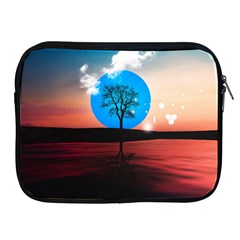 Surreal Fantasy Abstract Art Creativity Horizon Apple Ipad 2/3/4 Zipper Cases