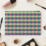 Personalized  Name Classic Colorful Cosmetic Bag (Large) Back