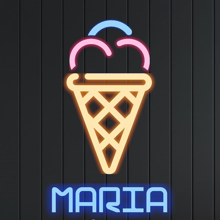 Personalized Ice-cream Name Neon Signs and Lights