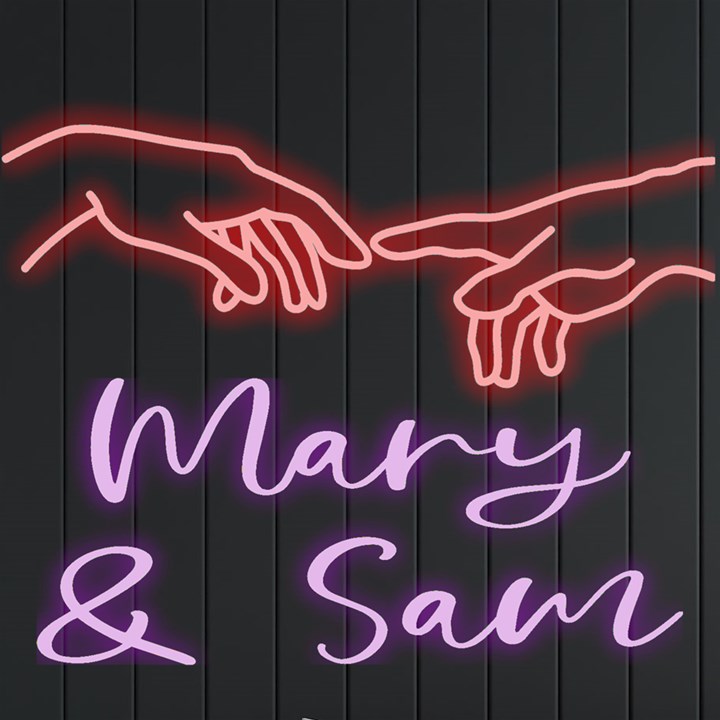Personalized Hand Touch Love Name Neon Signs and Lights