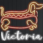 Personalized Hotdog Name Neon Signs and Lights Front